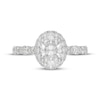 Thumbnail Image 3 of Neil Lane Premiere Oval-Cut Diamond Halo Engagement Ring 2-3/8 ct tw 14K White Gold