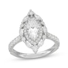 Thumbnail Image 1 of Neil Lane Artistry Marquise-Cut Lab-Grown Diamond Double Halo Engagement Ring 2 ct tw 14K White Gold