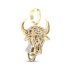 Thumbnail Image 4 of Men's Diamond Bull with Ring Charm 1/2 ct tw 10K Yellow Gold