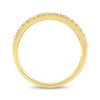 Thumbnail Image 4 of Now + Forever Diamond Three-Row Anniversary Ring 1/2 ct tw 14K Two-Tone Gold