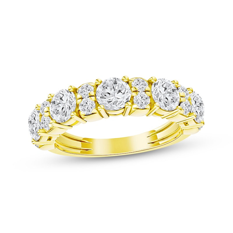 Main Image 1 of Now + Forever Lab-Grown Diamonds Anniversary Ring 2 ct tw 14K Yellow Gold