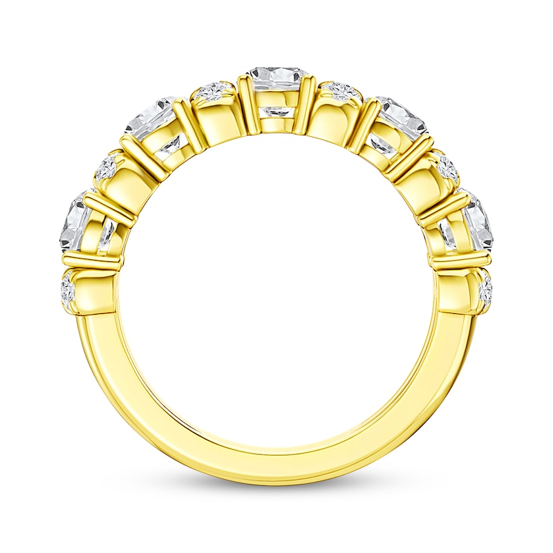 Main Image 3 of Now + Forever Lab-Grown Diamonds Anniversary Ring 2 ct tw 14K Yellow Gold