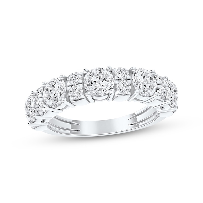 Main Image 1 of Now + Forever Lab-Grown Diamonds Anniversary Ring 2 ct tw 14K White Gold