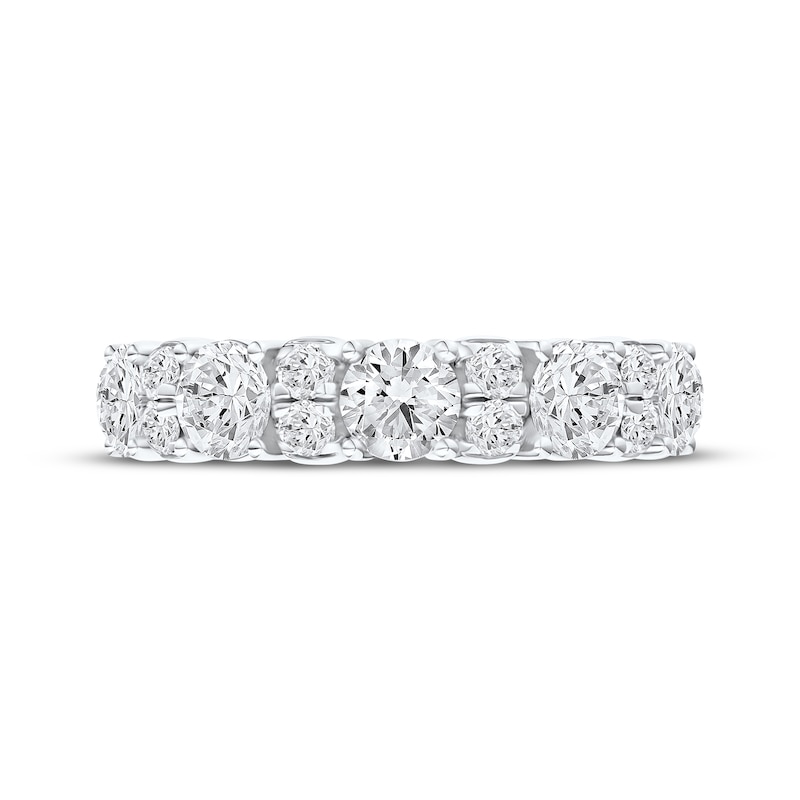 Main Image 4 of Now + Forever Lab-Grown Diamonds Anniversary Ring 2 ct tw 14K White Gold