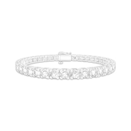 KAY Lab-Grown Diamonds Graduated Tennis Bracelet 11 ct tw 10K White Gold 7"