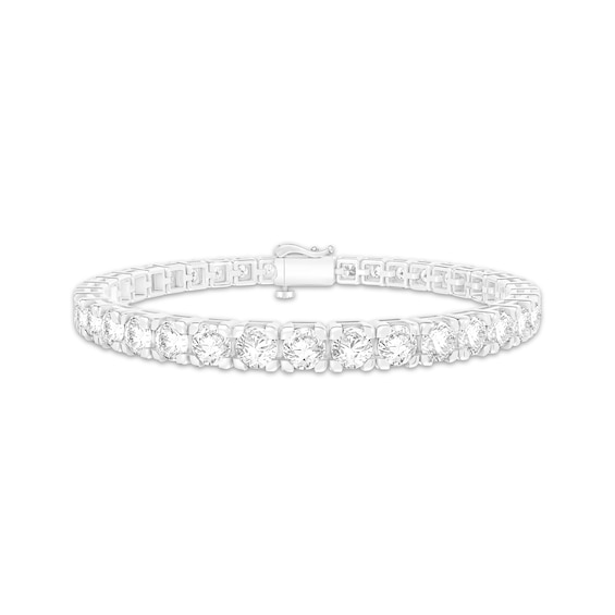 KAY Lab-Grown Diamonds Graduated Tennis Bracelet 11 ct tw 10K White Gold 7"