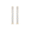Thumbnail Image 2 of KAY Lab-Grown Diamonds Inside-Out Trellis Hoop Earrings 1 ct tw 10K Yellow Gold