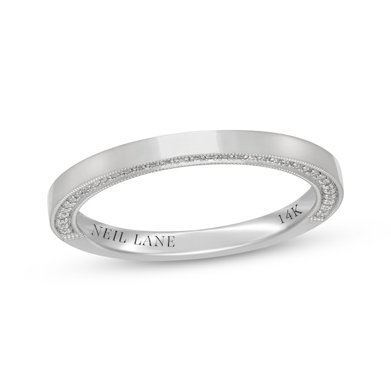 Neil Lane Diamond Wedding Band 1/5 ct tw 14K White Gold