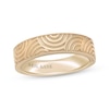 Thumbnail Image 1 of Neil Lane Men's Patterned Wedding Band 14K Yellow Gold 6mm
