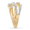 Thumbnail Image 3 of Diamond Ring 1/2 ct tw Round-cut 10K Yellow Gold