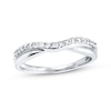 Thumbnail Image 0 of Diamond Wedding Band 1/4 ct tw Round-cut 14K White Gold