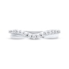 Thumbnail Image 3 of Diamond Wedding Band 1/4 ct tw Round-cut 14K White Gold