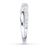 Thumbnail Image 2 of Diamond Wedding Band 1/2 ct tw Round-cut 14K White Gold