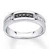Thumbnail Image 1 of Now + Forever Men's Wedding Band 3/8 ct tw Diamonds 10K White Gold