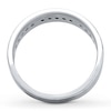 Thumbnail Image 2 of Now + Forever Men's Wedding Band 3/8 ct tw Diamonds 10K White Gold