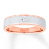 Thumbnail Image 1 of Now + Forever Men's Band 1/15 Carat Diamond 10K Rose Gold