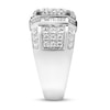 Thumbnail Image 1 of Men's Diamond Band 1-1/2 ct tw Round-cut 10K White Gold