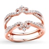Thumbnail Image 1 of Diamond Enhancer Ring 1/2 ct tw Round-cut 14K Rose Gold