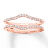 Thumbnail Image 1 of Now + Forever Diamond Enhancer Ring 1/4 ct tw Round-cut 14K Rose Gold