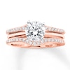 Thumbnail Image 4 of Now + Forever Diamond Enhancer Ring 1/4 ct tw Round-cut 14K Rose Gold