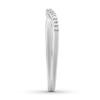Thumbnail Image 2 of Diamond Enhancer Ring 1/10 ct tw Round-cut 14K White Gold