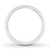 Thumbnail Image 2 of Now + Forever Men's Diamond Wedding Band 1/2 ct tw Round-cut 10K White Gold