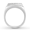 Thumbnail Image 2 of Men's Diamond Ring 1 ct tw Round-cut 10K White Gold