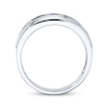 Thumbnail Image 2 of Now + Forever Men's Wedding Band 1 ct tw Diamonds 10K White Gold