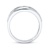 Thumbnail Image 1 of Men's Wedding Band 1 ct tw Diamonds 10K White Gold