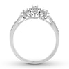 Thumbnail Image 1 of Diamond Promise Ring 1/4 ct tw Round-cut 10K White Gold