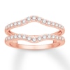 Thumbnail Image 1 of Now + Forever Diamond Enhancer Ring 1/2 ct tw Round-cut 14K Rose Gold