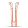 Thumbnail Image 3 of Now + Forever Diamond Enhancer Ring 1/2 ct tw Round-cut 14K Rose Gold