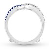 Thumbnail Image 1 of Sapphire Enhancer Ring 1/2 ct tw Diamonds 14K White Gold