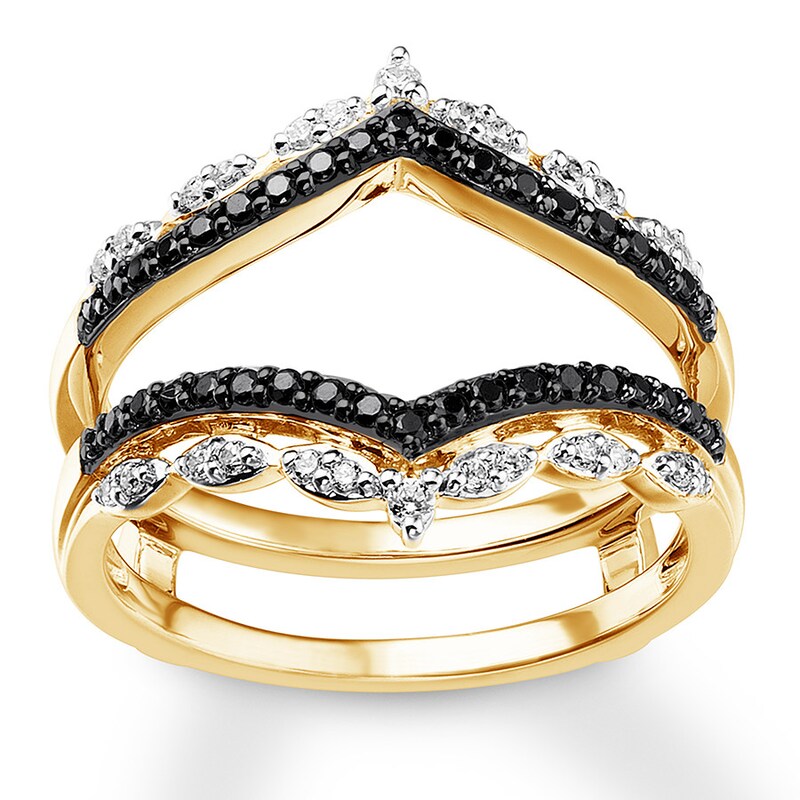 Diamond Enhancer Ring 3/8 ct tw 14K Yellow Gold