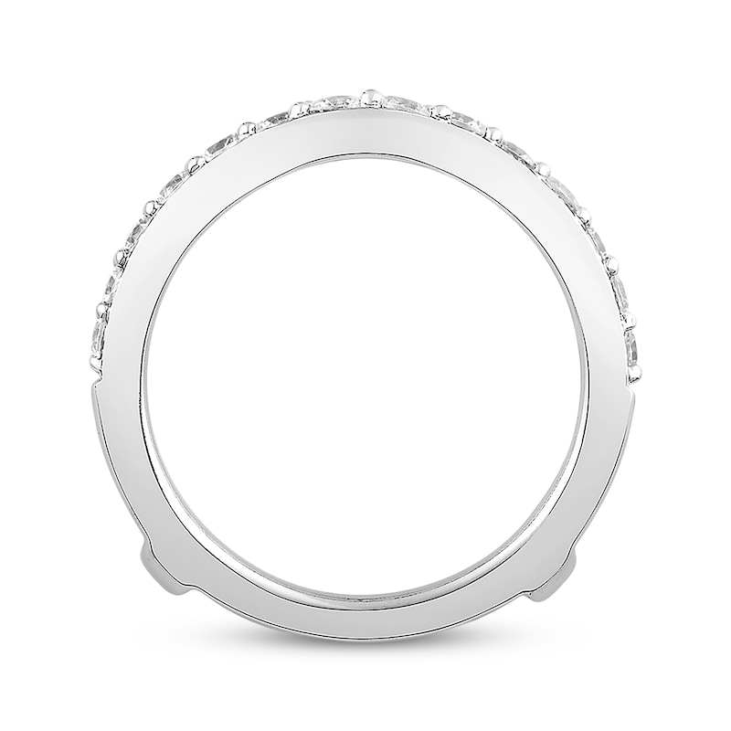 Diamond Enhancer Ring 1-1/4 ct tw Round-cut 14K White Gold | Kay