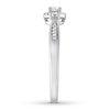 Thumbnail Image 2 of Diamond Promise Ring 1/4 ct tw Round-cut 10K White Gold
