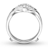 Thumbnail Image 2 of Diamond Enhancer Ring 1/6 ct tw Round-cut 14K White Gold