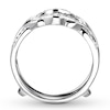 Diamond Enhancer Ring 1/5 ct tw Round-cut 14K White Gold