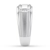 Thumbnail Image 2 of Men's Diamond Wedding Band 1/10 ct tw Round-cut 10K White Gold