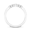 Thumbnail Image 1 of Diamond Enhancer Ring 3/4 ct tw Marquise/Round 14K White Gold