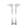 Thumbnail Image 3 of Now + Forever Diamond Enhancer Ring 3/4 ct tw Marquise/Round 14K White Gold
