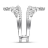 Thumbnail Image 2 of Now + Forever Diamond Enhancer Ring 1 ct tw Round-cut 14K White Gold