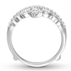 Thumbnail Image 2 of Diamond Enhancer Ring 1 ct tw Round-cut 14K White Gold