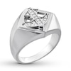 Thumbnail Image 3 of Men's Diamond Ring 1/6 Carat tw 10K White Gold