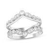 Thumbnail Image 1 of Diamond Enhancer Ring 1/2 ct tw Round-cut 14K White Gold