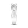 Thumbnail Image 2 of Now + Forever Men's Diamond Wedding Band 1/4 Carat tw 10K White Gold