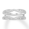 Thumbnail Image 0 of Diamond Enhancer Ring 1/3 ct tw Round-cut 14K White Gold