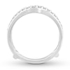 Diamond Enhancer Ring 1/2 ct tw Round-cut 14K White Gold