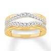 Thumbnail Image 0 of Diamond Enhancer Ring 1/2 ct tw Round-cut 14K Yellow Gold