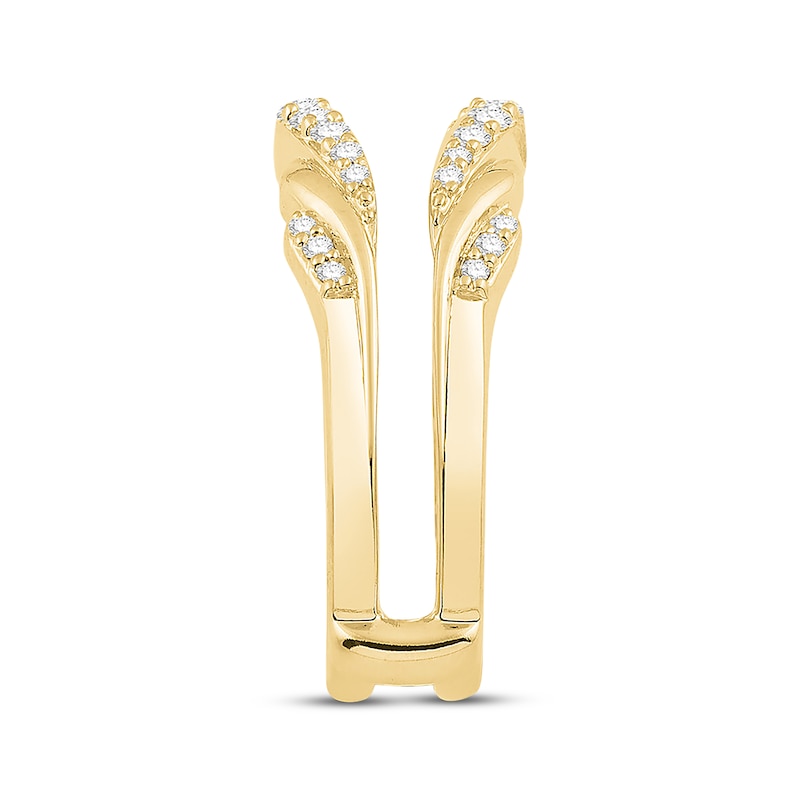 Main Image 2 of Now + Forever Diamond Enhancer Ring 1/3 ct tw Round-cut 14K Yellow Gold